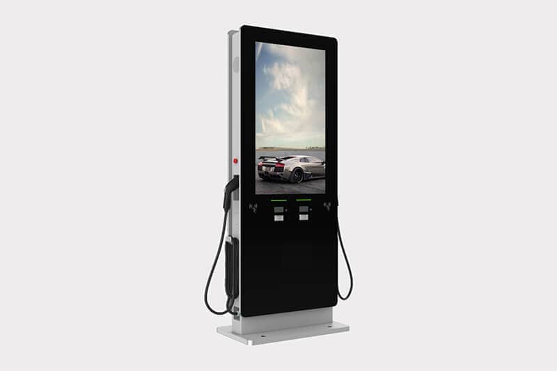 AC EV Charging Pile with LCD Display