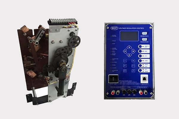 On Load Tap Changer with the Voltage Regulator Control