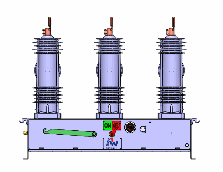 three phase pole mounted vacuum recloser