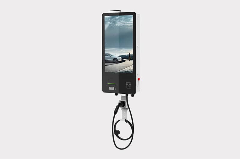 AC EV Charging Pile with LCD Display