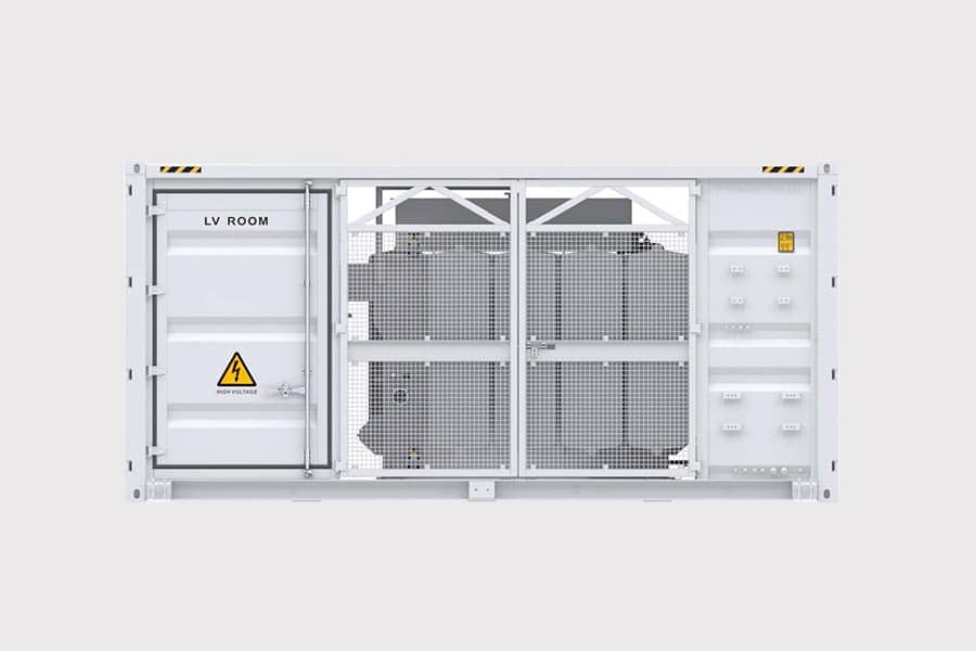 Containerized smart transformer station