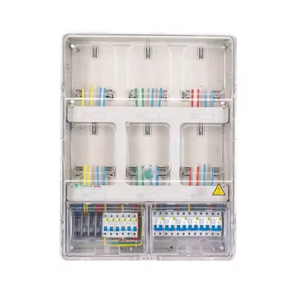 KG-type IP43 Electronic Case Transparent Material Single Phase Electric Plastic Meter Box